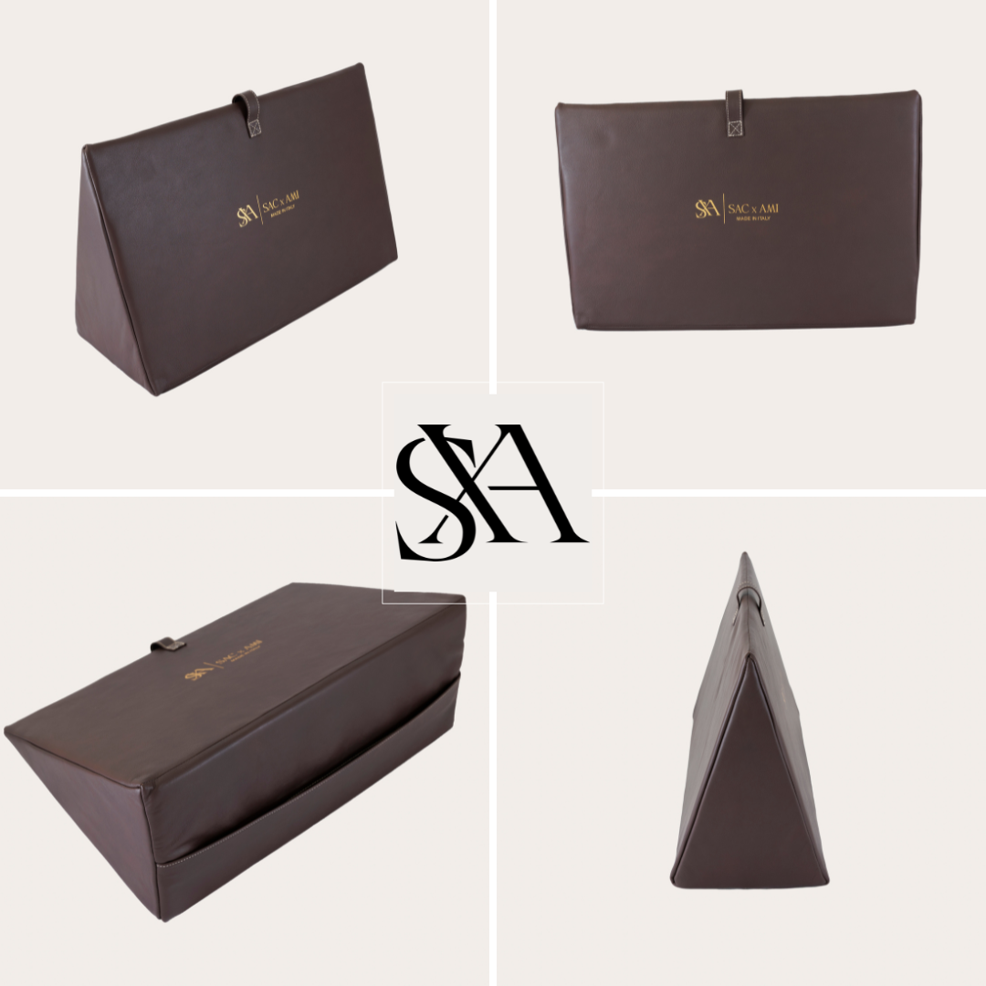 Sac x AMI Taschenpolster in dreieckiger Form bieten optimalen Schutz und Pflege für Designer-Handtaschen. Hochwertige Materialien sorgen für langanhaltende Qualität.
