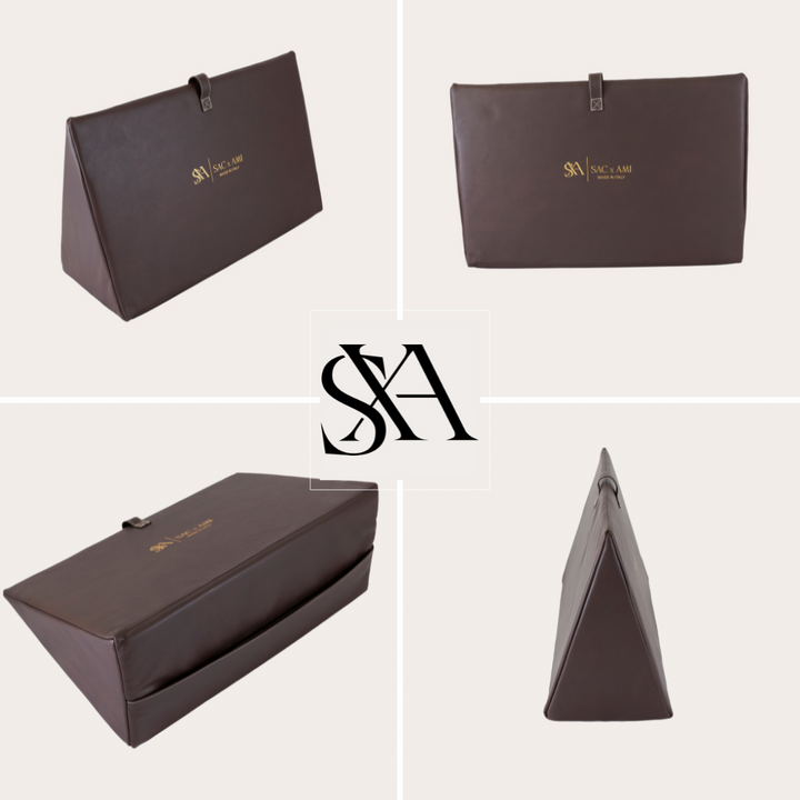 Sac x AMI Taschenpolster in dreieckiger Form bieten optimalen Schutz und Pflege für Designer-Handtaschen. Hochwertige Materialien sorgen für langanhaltende Qualität.