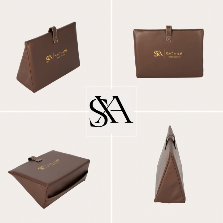 Sac x AMI Taschenpolster in dreieckiger Form bieten optimalen Schutz und Pflege für Designer-Handtaschen. Hochwertige Materialien sorgen für langanhaltende Qualität.