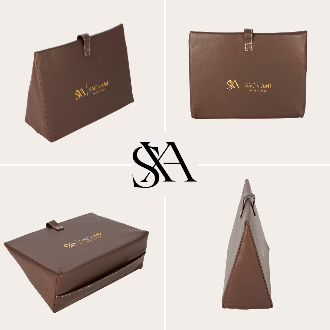 Sac x AMI Taschenpolster in dreieckiger Form bieten optimalen Schutz und Pflege für Designer-Handtaschen. Hochwertige Materialien sorgen für langanhaltende Qualität.