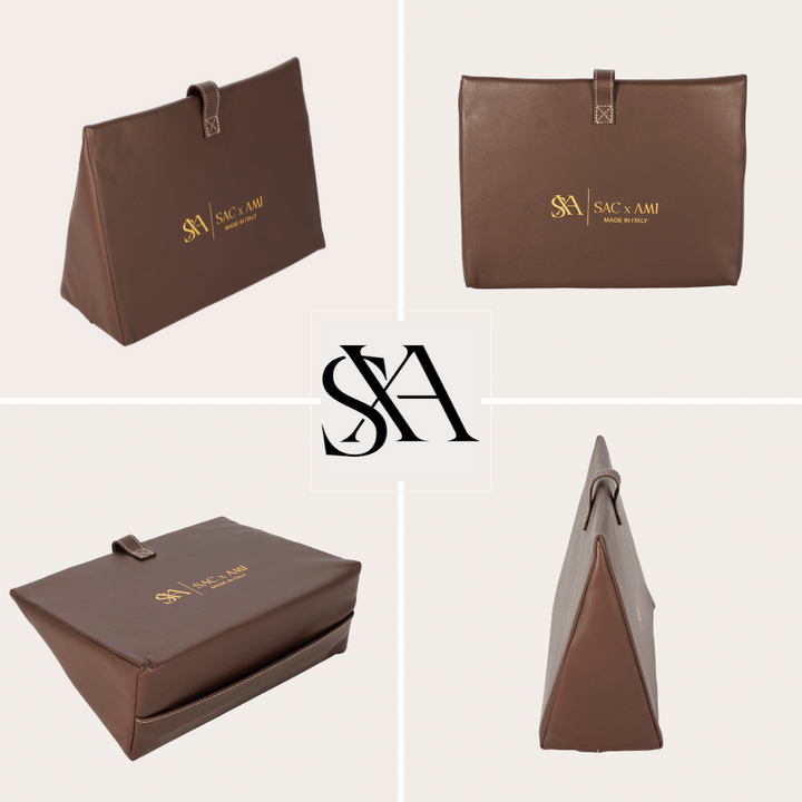 Sac x AMI Taschenpolster in dreieckiger Form bieten optimalen Schutz und Pflege für Designer-Handtaschen. Hochwertige Materialien sorgen für langanhaltende Qualität.