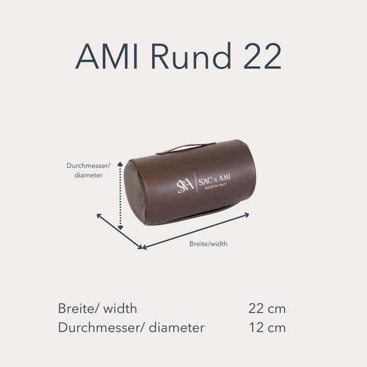 Maßangaben der Sac x AMI Taschenpolster. Diese Taschenpolster schützen Designer-Handtaschen effektiv.