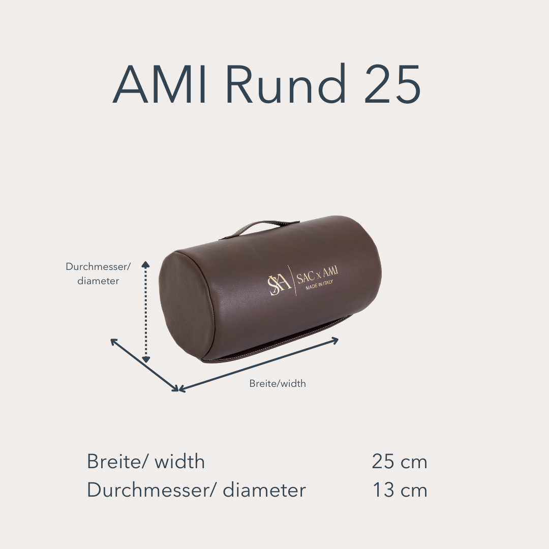 Maßangaben der Sac x AMI Taschenpolster. Diese Taschenpolster schützen Designer-Handtaschen effektiv.
