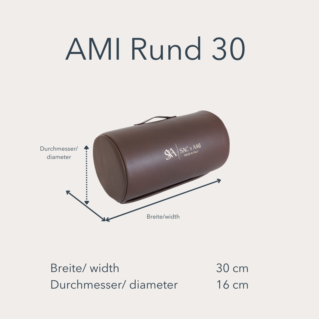 Maßangaben der Sac x AMI Taschenpolster. Diese Taschenpolster schützen Designer-Handtaschen effektiv.
