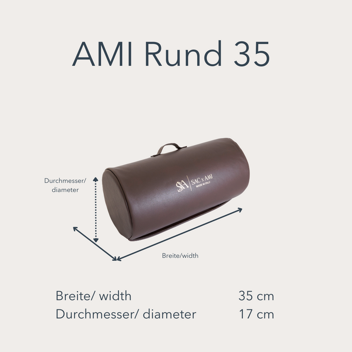 Maßangaben der Sac x AMI Taschenpolster. Diese Taschenpolster schützen Designer-Handtaschen effektiv.