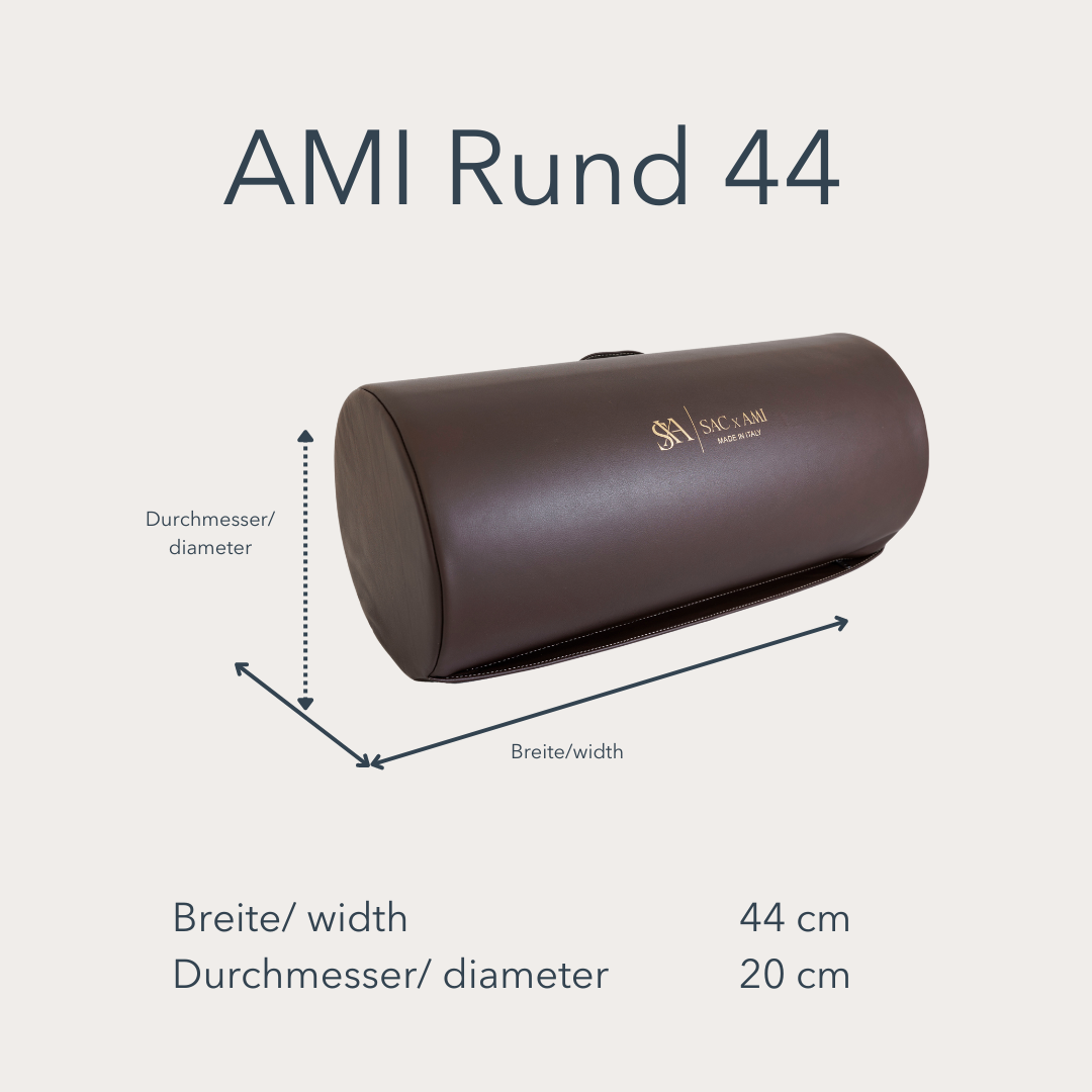 Maßangaben der Sac x AMI Taschenpolster. Diese Taschenpolster schützen Designer-Handtaschen effektiv.