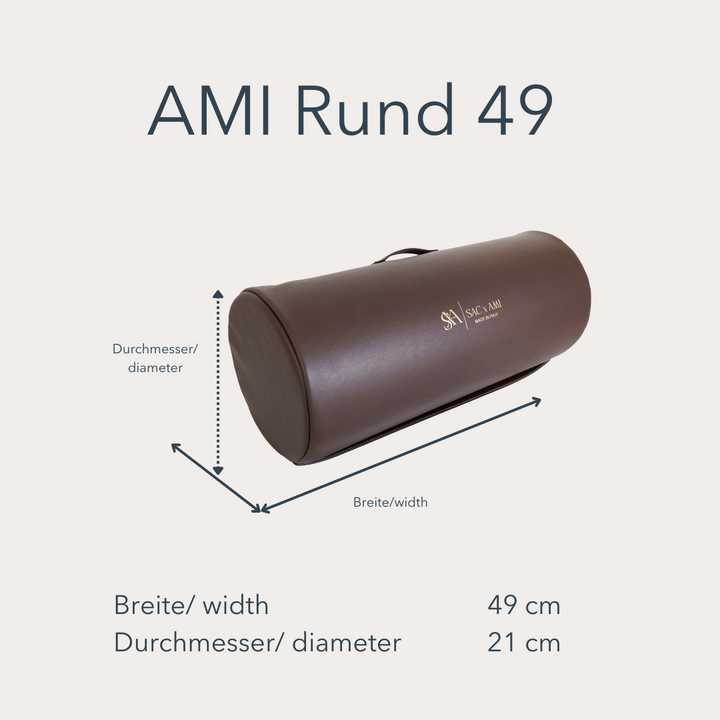 Maßangaben der Sac x AMI Taschenpolster. Diese Taschenpolster schützen Designer-Handtaschen effektiv.